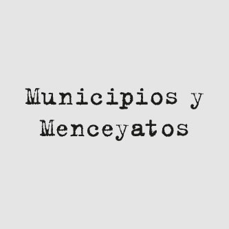 Municipios y Menceyatos